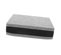 SHOWERORO Pannelli Fonoassorbenti Per Monitor Cuscinetti Antirumore Pannelli Isolanti in Schiuma Base Grigia Per Supporto Altoparlante