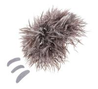 SHOWERORO Parrucca Scienziato Pazzo per Festa Scuola Decor, Set Accessori Versatile Baffi e Sopracciglia Finte in Filo per Adulti e Bambini, per Roleplaying e Halloween
