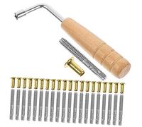SHOWERORO Perni Lira Accessori Per Arpa A Lira Chiave Per L'accordatura Perni Arpa Fissaggio Dello Strumento Musicale
