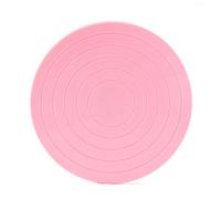SHOWERORO Piatto Girevole per Torte in Plastica di Supporto Rotante Superficie Antiscivolo e Base Ampia per Decorare Facilmente Torte e Cupcakes Senza Bpa