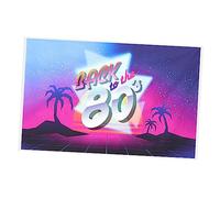 SHOWERORO Retro Disco Party Background Decor Photography Backdrop Versatile Party Supplies for Themed Celebrations and Events