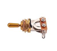 SHOWERORO Selettore A Levetta 3 Vie Per Pickup Chitarra Elettrica Include Dado Zigrinato Rondella Punta Sostituibile