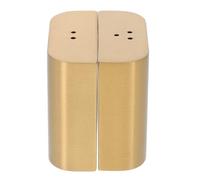 SHOWERORO Set 2 Pezzi Shaker in Acciaio Inossidabile Oro per Condimenti con Grande Capacità, Facile da Usare e Versatile, per Cucina e Ristoranti Eleganti