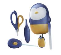 SHOWERORO Set 5 in 1 Per Cura Delle Unghie Dei Ragazzo Ragazza Tagliaunghie in Acciaio Inox Forbicine Per Unghie in Pp Cucchiaino Per Orecchie E Pinzette Per Ragazzo Ragazza Piccoli