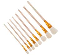 SHOWERORO Set 8 Pennelli Impollinatori in Legno per Piante Succulente e Verdure Strumento Manuale per Impollinazione e Aumento della Produzione in Giardino