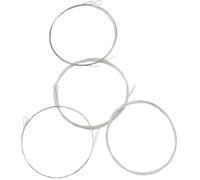 SHOWERORO Set da 4 Corde di Ricambio per Mandolino in Acciaio Anima Resistente Accessori per Strumenti Musicali Folk Adatte a Tutti gli Stili e Tecniche di Esecuzione