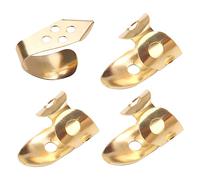 SHOWERORO Set Di 3 Plettri Per Chitarra Plettro Per Dito Pollice Per Banjo Acustico Risonatore Dobro E Design Cavo Per Un Controllo Extra 4 Pezzi*3