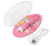 SHOWERORO Set Elettrico Tagliaunghie Per Neonati Testine Di Rifinitura E Forniture Per Manicure Cura Delle Unghie Del Bambino