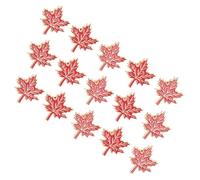 SHOWERORO Spilla Canadese a Foglia d'Acero in Lega Smalto Set da 15 Pezzi Accessorio Autunnale per Abbigliamento Donna per Canada Day e Decorazioni Moda