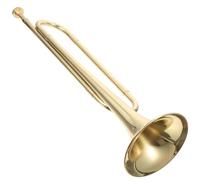 SHOWERORO Strumento Musicale Tromba in Ottone Portatile e Facile da Pulire per Principianti e Giovani Studenti, per Lezioni e Prime Esibizioni Musicali