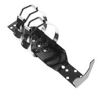 SHOWERORO Supporto per Estintore 2.5lbs in Ferro Nero Staffa da Parete Resistente e Comoda per Auto e Barca