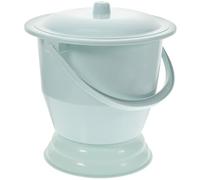 SHOWERORO Vaso da Notte Portatile in Plastica Pp Ispessito con Coperchio, Vasetto per Urine per Anziani e Adulti, Multifunzionale e Resistente per Uso Domestico