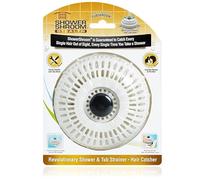 ShowerShroom Stealth - Raccoglitore per lo scarico dei capelli della doccia, della vasca da bagno e del lavandino del bagno, non impedisce il flusso d'acqua, cattura capelli per vasca da bagno per