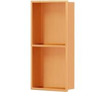 ShowerWall rt - Mensola da doccia in acciaio inox senza piastrelle necessarie, 700 x 280 x 125 mm, ideale per la ristrutturazione e il miglioramento del bagno in ambienti umidi