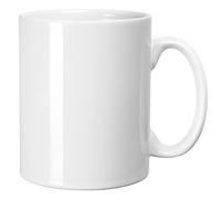 SHOWFULL Grande tazza da caffè, 623,7 ml, tazze da tè in ceramica liscia da 650 ml, grande capacità e manico, per ufficio, casa, bianco