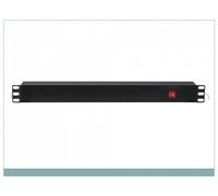 SHOWGEAR 19" 1 U MAIN POWER STRIP 8 19″ 1U MULTI PRESA A 8 PRESE