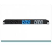 Showgear 19" 1U CEE16A TO 6x SOCKETS MULTIPRESA RACK CON COLLEGAMENTO TRIFASE