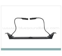 Showgear 19 Inch Rackmount Light Lampada rack 1U - 2x LED bianco a collo d’oca