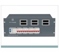 SHOWGEAR PSA-63A4C DISTRIBUTORE DI POTENZA POWERBOX A RACK CON USCITE CEE 5P 32A