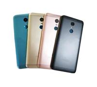 SHOWGOOD Batteria Posteriore per Xiaomi Redmi 5 Plus Custodia Custodia con Pulsanti Volume di Alimentazione+Vassoio Scheda SIM (nero)