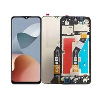 Showgood - Display LCD touch screen LCD per ZTE Blade A34 da 6,6 pollici, ricambio per riparazione (nero, senza cornice)