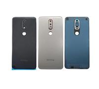 SHOWGOOD per Nokia 7.1 Coperchio posteriore della batteria in vetro di ricambio per Nokia 7.1 Coperchio posteriore della batteria (blu scuro)