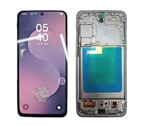 Showgood - Schermo LCD touch screen AMOLED per Samsung S25 FE SM-S731B SM-S731B/DS, ricambio per touch screen LCD (nero con cornice)