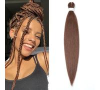 ShowJarlly Extension Per Treccine Africane 30 Pollici Capelli Per Treccine Africane 1 Pack Extension Treccine Africane Yaki Texture Treccine Africane Extensions Braiding Hair 30#