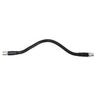 showking A Collo di Cigno per microfoni con F/M connettore XLR, 47 cm, Nero - Microfono Arm/Microfono connettore