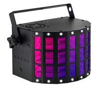 Showlite DS-3 Derby/Strobe Effetto Ibrido a Fascio, 16 LED SMD da 0