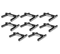 Showlite FLS-10 PAR Luci base semplice, set 8 pezzi