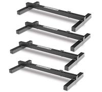 Showlite FLS-20 PAR Supporto da Terra per Luci 2 Vie Set 4 Pezzi, 5 x 25