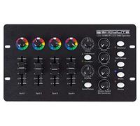 Showlite LDO-10 MKII FS LED DMX Operator - Controller DMX per fare funzionare faretti LED - Ideale per intrattenitori solisti, band più piccole o pub - Controllo automatico o musicale