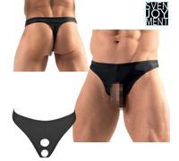 Showmaster String with Holes - Perizoma Slip Uomo con 2 Fori