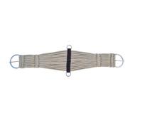 SHOWMEN CRAFT Mohair Roper - Sottopancia per cavallo, a filo occidentale, con doppia tessitura, traspirante, con fibbia in acciaio inossidabile e accessori per equitazione (beige)