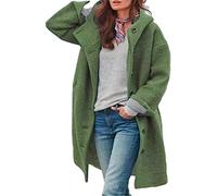 shownicer Donna Cappotto Elegante Cappotto A Maniche Lunghe Tinta Unita Sottile Cappotto Autunno E Inverno Giacca Trench Cappotto Coat Casual Jacket