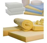 ShowRoom Vicidomini Gommapiuma Spugna Sagomata Poliuretano 30 kg/MC da 60 a 90 cm Vari Sagome Forme, Gomma Piuma, Cuscini, divani, poltrone, sedie (80 x 55 x 5 cm.)