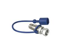 Showtec CO2 3/8 to Q-Lock adapter male - Accessorio per macchine per effetti