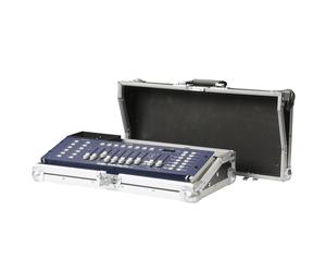 SHOWTEC D7403 FLIGHT CASE PER PICCOLO MIXER CONTROLLER LUCI 3U RACK ALIMENTATORE PASSAGGIO CAVI