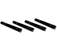 Showtec FX Shot Professional - Confezione da 4 coriandoli da 50 cm, colore: Argento