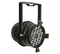 Showtec LED Par 64 Short Q4-18 Black - Faretto LED PAR