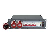 Showtec PS - 32.2 Stromverteiler 32A CEE In, 2x16A Out+ 6schuko - Distributore di potenza