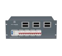 Showtec PSA-63A4C krachtstroomverdeler 63A 4xMCB