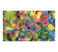 Showtec Show Confetti Rectangle 55 x 17mm Multicolor 1Kg 60910