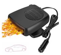 Showvigor 12V 150W Riscaldamento Auto, Riscaldamento Parabrezza Portatile, Defogger, Descongelatore, Riscaldamento Parabrezza Automatico, Riscaldamento rapido 2 in 1, Riscaldamento Veicolo