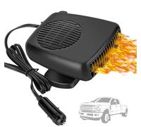 Showvigor Autoheizung Anti-Beschlag Windschutzscheibe Defroster, 12V Autoheizung, Auto Heizlüfter, Defroster mit ergonomischem Handgriff Zigarettenanzünder Heizlüfter für alle Autos