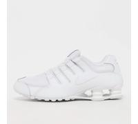 Nike Shox NZ Scarpe Uomo (Bianco/Bianco/Bianco), Bianco/Bianco/Bianco, 42.5 EU