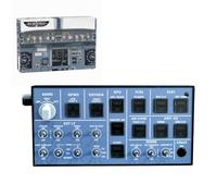 SHOYDID Rowsfire A106 pro A32X pro Light OVH Pannello Overhead per MSFS 2020/2024, Windows Flight Sim Home Cockpit per famiglia, compatibile con modello di aeroplano PC (edizione retroilluminata)