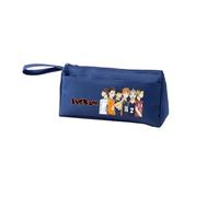 Shoyo Hinata Astuccio Kozume Kenma Astuccio Anime Tobio Kageyama Astuccio portamatite grande capacità astuccio con manico tracolla cerniera, astuccio per studenti astuccio organizer per trucchi