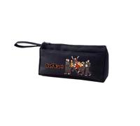 Shoyo Hinata Astuccio Kozume Kenma Astuccio Anime Tobio Kageyama Astuccio portamatite grande capacità astuccio con manico tracolla cerniera, astuccio per studenti astuccio organizer per trucchi